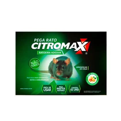 embalagem de raticida citromax